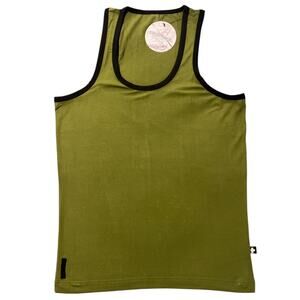 Andrew Christian Bespoke Bamboo Tank Top Olive Large